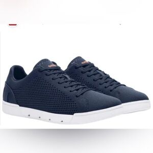 SWIMS Men’s Lightweight Breeze Tennis Sneakers Navy White US 9